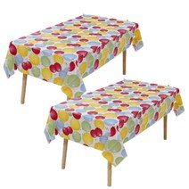 모노플리 일회용 파티 테이블보 2p, 풍선, 274 x 137 cm