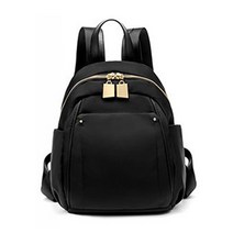 JCP 소프트 라운드 기저귀 백팩, 블랙
