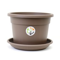 이태리 PP 화분 세트 2440T, 브라운
