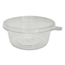 생활엔 원형용기 125파이 중 310ml 뚜껑 별매, 50개입, 1개