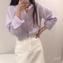 체리체리 여성용 파스텔톤 셔츠