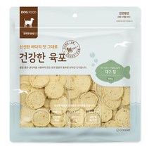 굿데이 건강한 육포 칩 강아지간식, 대구, 300g, 1개