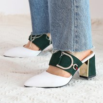 보가 리에뜨 슬리퍼 뮬 하이힐 7cm F03