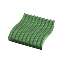 마켓감성 애프터눈티 모란디스타일 티코스터, 그린