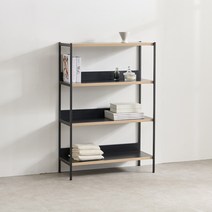 하우스틸 에스트 3단 선반 책장, 화이트