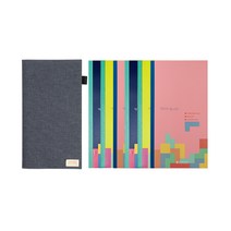 OXFORD 핸디노트 Slim2 70매 6p + 패브릭 노트커버 Slim2 세트, 랜덤발송, 1세트