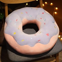 [스펙트라도넛방석] [디오피스]에어메쉬 사과쿠션 도넛방석 산모방석 회음부방석, 핑크