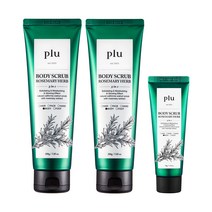 플루 오리지널 바디스크럽 로즈마리 허브향 200g x 2p + 50g 세트, 1세트