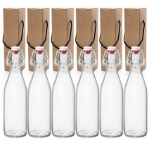 보르미올리 기아라 유리병 500ml + 전용 기프트 박스 세트, 6세트