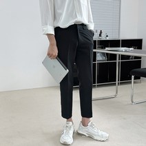 머시따 남성용 롱 앤 숏 7컬러 앞포켓 기본슬림 슬랙스 숏기장