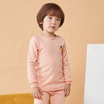 팬콧키즈 아동용 팝아이즈 스트라이프 실내복