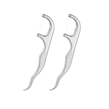 리빙홈디테일 스테인레스 치실, 2개, 1개입