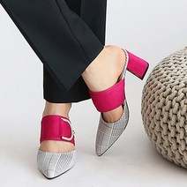 보가 리에뜨 슬리퍼 뮬 하이힐 7cm F03