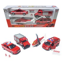 아이프렌즈 NEW 소방본부 작동완구 세트 04, 혼합색상