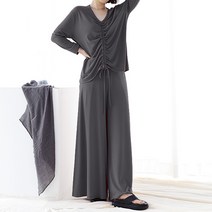 팡팡샵 T 긴팔셔링끈 캐주얼 세트