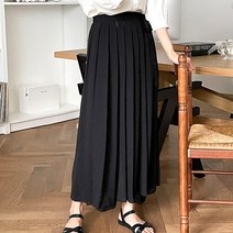부루앤쥬디 주름 랩 치마 바지