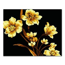 아디코 DIY 페인팅 정물화 명화그리기 50 x 40 cm, 골드플라워(PG04)