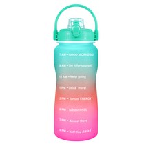 큐핏 Q02 레인보우 트라이탄 보틀, 2L, 블루핑크