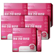 한국바이오셀 여성 건강 유산균, 60g, 5개