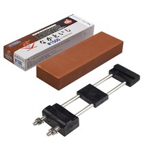 나니와 랍스타 숫돌 1500방 + 천성 고무 숫돌 받침대 중, 1세트