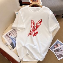 레몬소울 여성용 바바 프린팅 반팔티