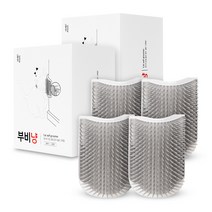 일상공감 부비냥 고양이 셀프 그루머 4p, 혼합색상, 2세트