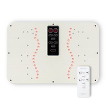 뷰셀 광샤워 근적외선 LED 족욕기, 베이지 + 화이트, DW-11