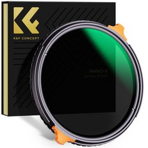 케이앤에프컨셉 NANO-X CPL   Fader 8K AGC Glass 가변필터 77mm, ND4-ND64