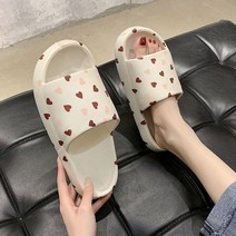 프랑온드 여성용 두꺼운 바닥 슬리퍼