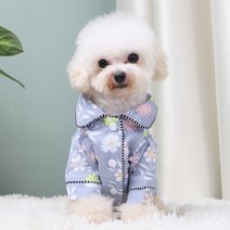 파스텔펫 반려동물 라인포인트 파자마, 블루플라워