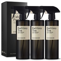 코코도르 패브릭 퍼퓸 섬유탈취제 본품, 500ml, 3개, 얼그레이티