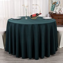 알럽홈 맞춤형 스퀘어 레이스 포인트 레스토랑 식탁보, 딥그린, 180 x 180 cm