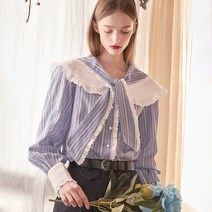 바이탈사인 Sailor Double Collar Blouse