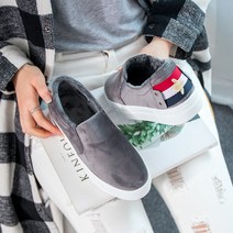 스웨이드 밴딩 퍼슬립온 KNC허니보아 3.5cm