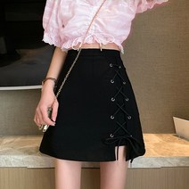 몬드스팟 여성용 엑스디자인 포인트 치마 MO311