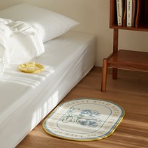 마틸라 워셔블 밍크 발매트, 빈티지로즈