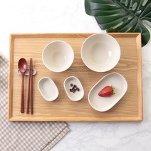 프렐류드 크리미 쁘띠 혼밥 6p 세트, 아이보리, 6종