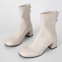 쿠키세븐 스퀘어토 스판 앵클 부츠 Y0008