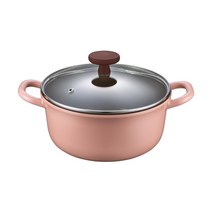 PN풍년 인덕션 블리스 라레트로뷰 양수냄비, 인디핑크, 20cm