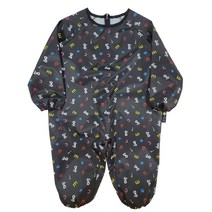 플리에 아동용 전신방수가운 지퍼형, 알파벳