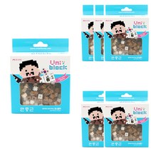 유니아트 유니블럭 안중근 나노블록 6p, 혼합색상