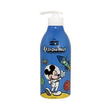 위니치 유아용 미키 올인원 워시, 500ml, 1개