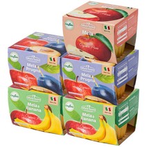 누바퓨레 끙아 과일퓨레 사과 + 푸룬 2p + 바나나 2p, 사과, 푸른, 바나나, 1세트