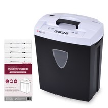 현대오피스 페이퍼프랜드 소형 문서 세단기 + 오일페이퍼 5p, 혼합색상, PK-713CD