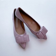 렌디 큐티 리본 플랫슈즈 1cm