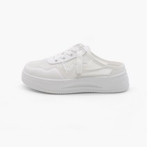 쥬시포올 여성용 메쉬 뮬 키높이 스니커즈 RS-2A01R