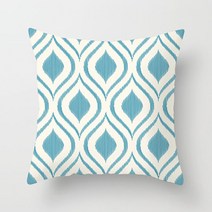 스타 스카이블루 쿠션커버