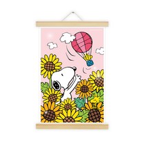 아이러브페인팅 피너츠 DIY CUBIC PAINTING 2030cm, 해바라기, 1개