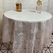 마켓에이 러빙그리드 플란넬 식탁보 커버, TYPE13, 140 x 140 cm