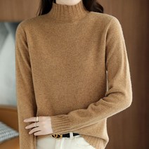 솔레일 여성용 엘리아나 하프 하이넥 스웨터